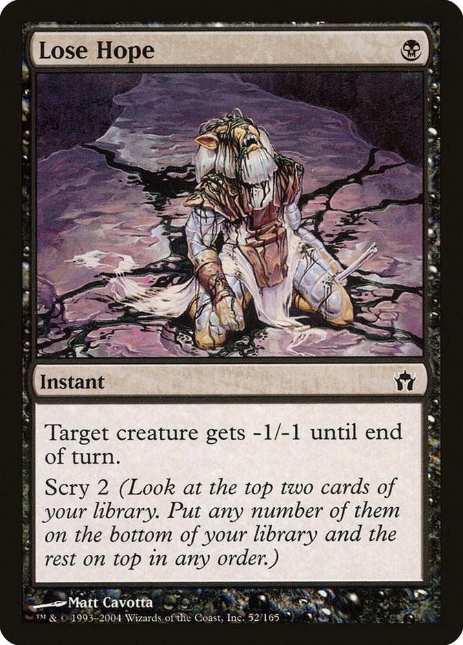 Lose Hope (52) [5DN] - MTG Single