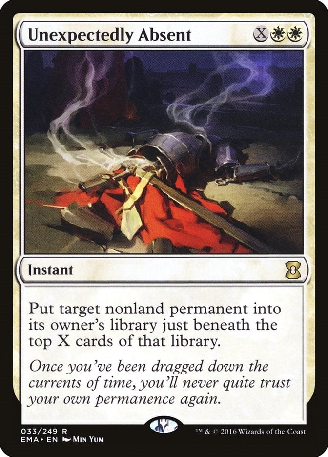 Unexpectedly Absent (33) [EMA] - MTG Single