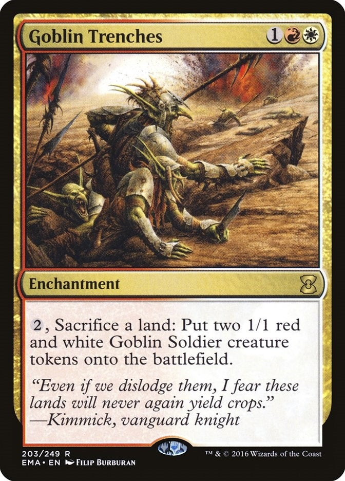 Goblin Trenches (203) [EMA] - MTG Single