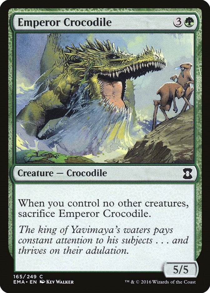 Emperor Crocodile (165) [EMA] - MTG Single