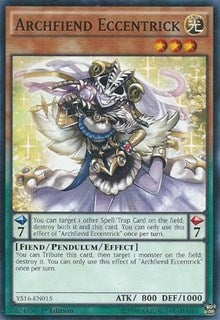 Archfiend Eccentrick (16015) (YS16) - YuGiOh Single