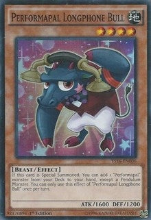 Performapal Longphone Bull (16006) (YS16) - YuGiOh Single