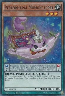 Performapal Momoncarpet (16004) (YS16) - YuGiOh Single