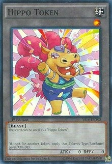 Token: Hippo (Yellow) (1602) (YS16) - YuGiOh Single