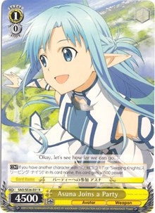Asuna Joins a Party (2601) [SAO/SE26] - Weiss Schwarz Single
