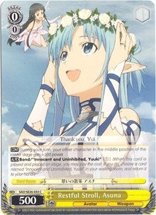 Restful Stroll Asuna (2603) [SAO/SE26] - Weiss Schwarz Single