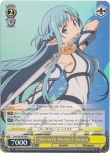 ’Berserk Healer’ Asuna (Parallel Foil) (2605) [SAO/SE26] - Weiss Schwarz Single