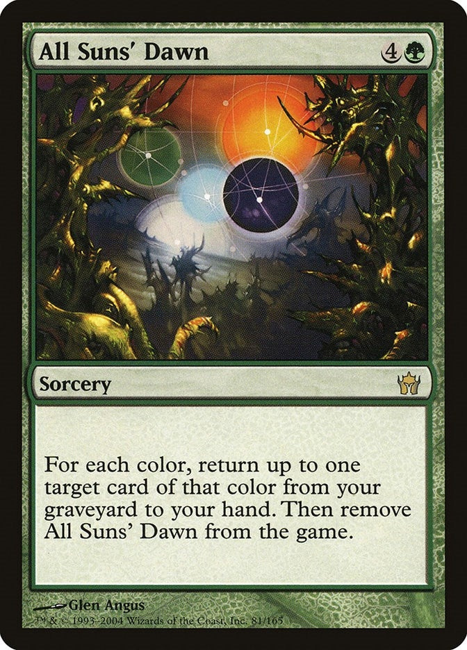 All Suns’ Dawn (81) [5DN] - MTG Single