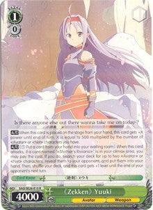 ’Zekken’ Yuuki (2610) [SAO/SE26] - Weiss Schwarz Single