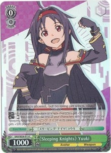 ’Sleeping Knights’ Yuuki (Parallel Foil) (2613) [SAO/SE26] - Weiss Schwarz Single