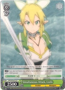Simultaneous Attack Leafa (2614) [SAO/SE26] - Weiss Schwarz Single