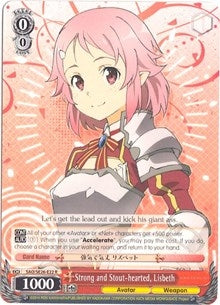 Strong and Stout-hearted Lisbeth (2622) [SAO/SE26] - Weiss Schwarz Single