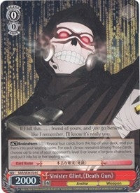Sinister Glint Death Gun (Parallel Foil) (2624) [SAO/SE26] - Weiss Schwarz Single