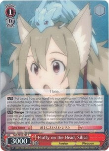 Fluffy on the Head Silica (Parallel Foil) (2625) [SAO/SE26] - Weiss Schwarz Single