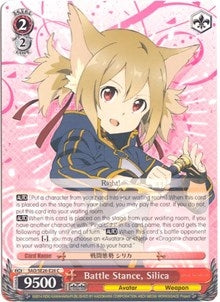 Battle Stance Silica (2626) [SAO/SE26] - Weiss Schwarz Single