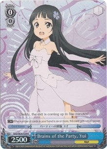 Brains of the Party Yui (Parallel Foil) (2628) [SAO/SE26] - Weiss Schwarz Single