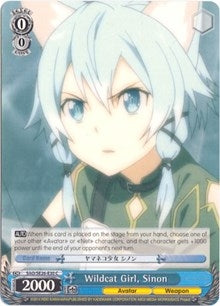 Wildcat Girl Sinon (2630) [SAO/SE26] - Weiss Schwarz Single