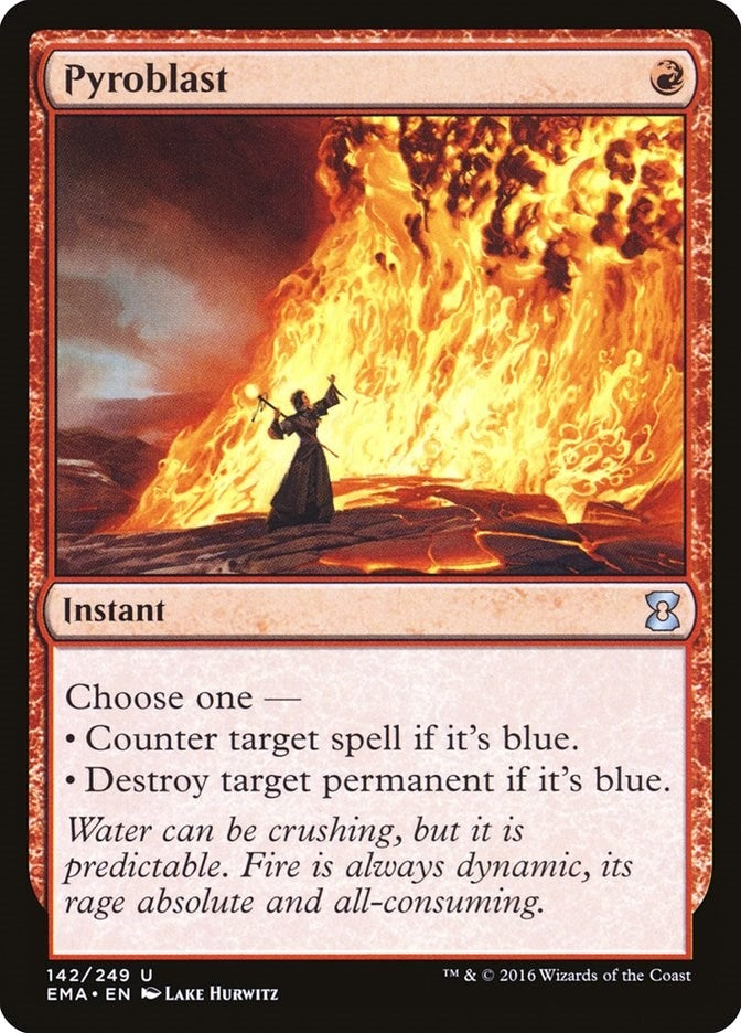 Pyroblast (142) [EMA] - MTG Single
