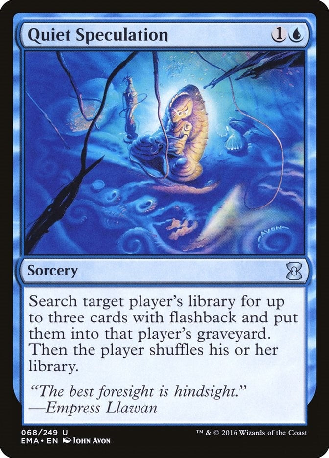 Quiet Speculation (68) [EMA] - MTG Single