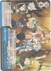 Quest to Get Excalibur (2636) [SAO/SE26] - Weiss Schwarz Single
