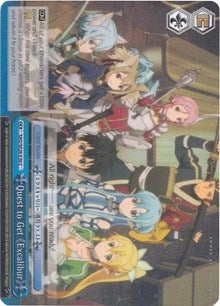 Quest to Get Excalibur (Parallel Foil) (2636) [SAO/SE26] - Weiss Schwarz Single