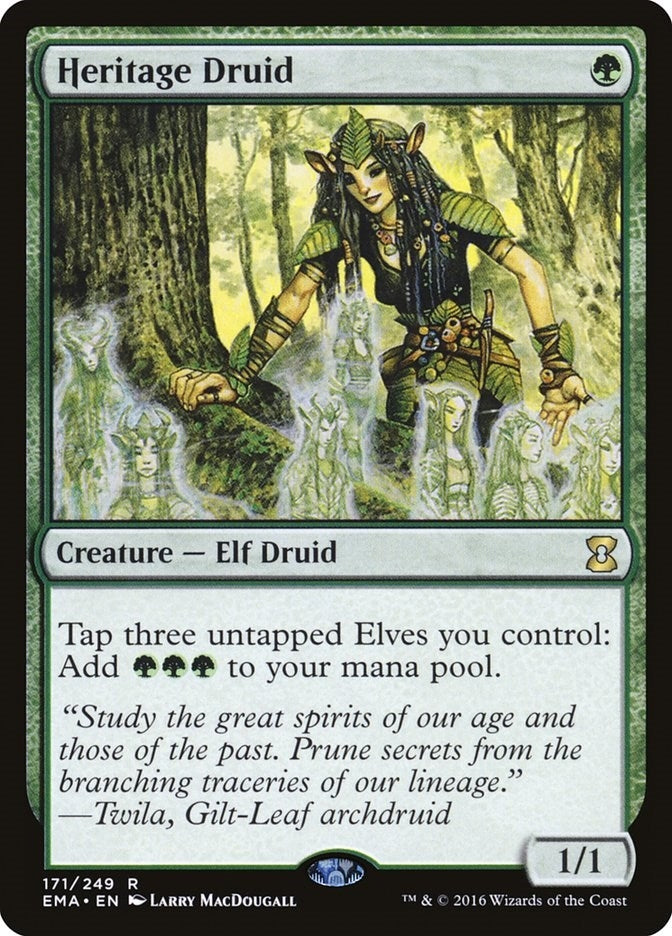 Heritage Druid (171) [EMA] - MTG Single