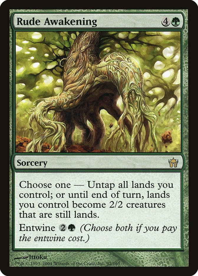 Rude Awakening (92) [5DN] - MTG Single