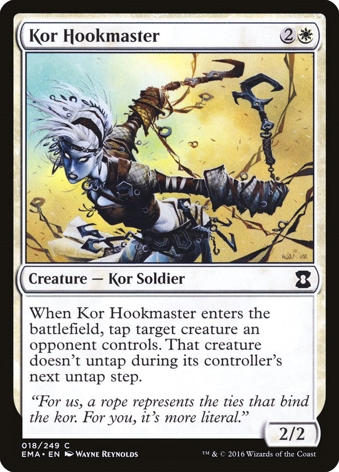 Kor Hookmaster (18) [EMA] - MTG Single
