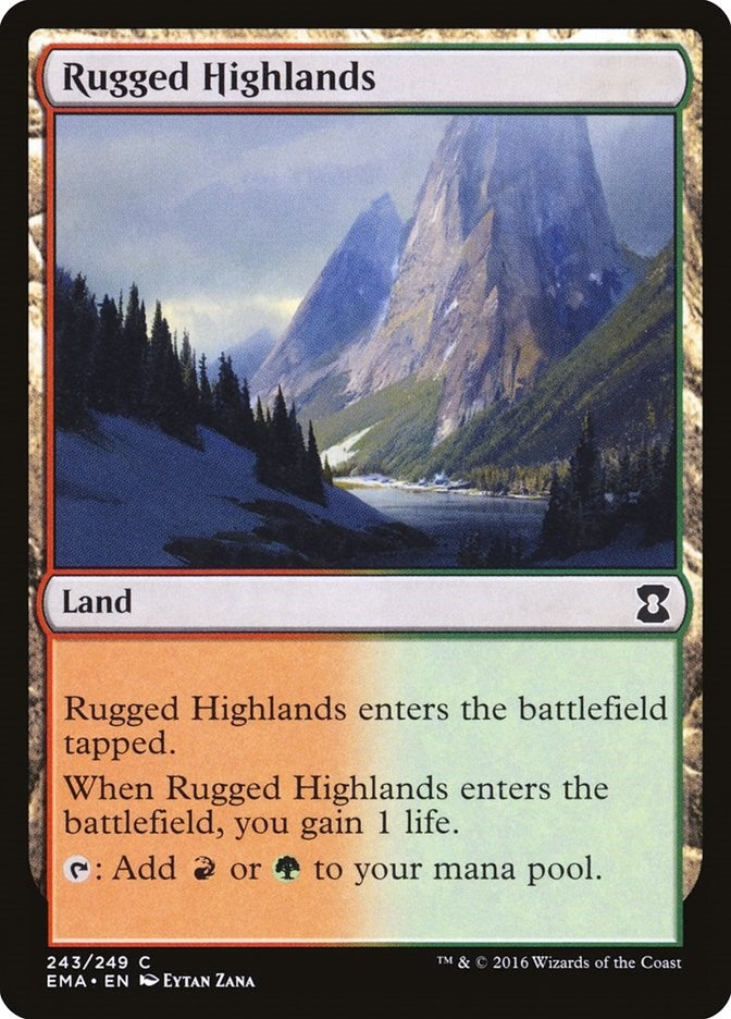 Rugged Highlands (243) [EMA] - MTG Single