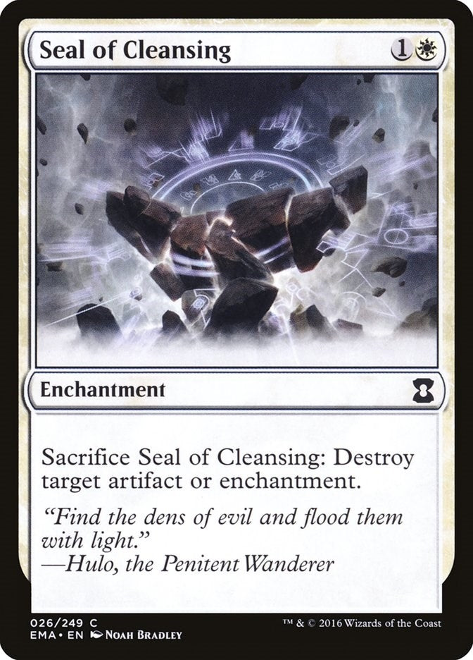 Seal of Cleansing (26) [EMA] - MTG Single