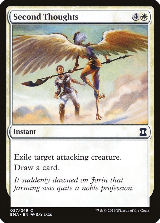 Second Thoughts (27) [EMA] - MTG Single