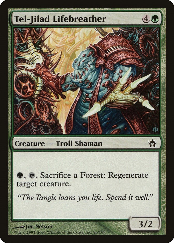 Tel-Jilad Lifebreather (96) [5DN] - MTG Single
