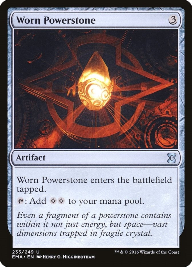 Worn Powerstone (235) [EMA] - MTG Single