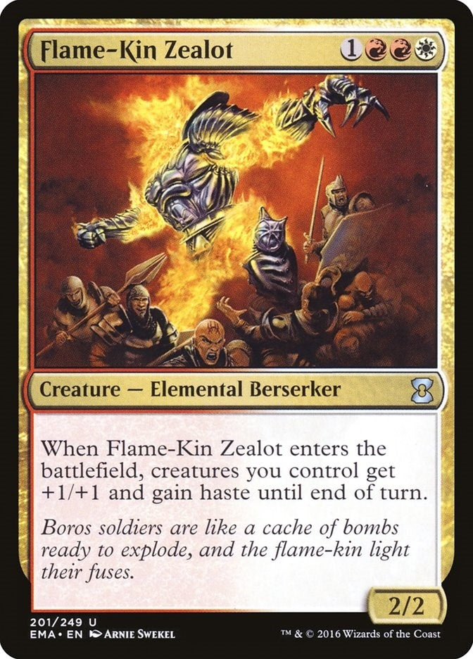 Flame-Kin Zealot (201) [EMA] - MTG Single