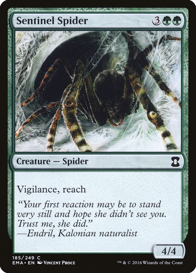 Sentinel Spider (185) [EMA] - MTG Single