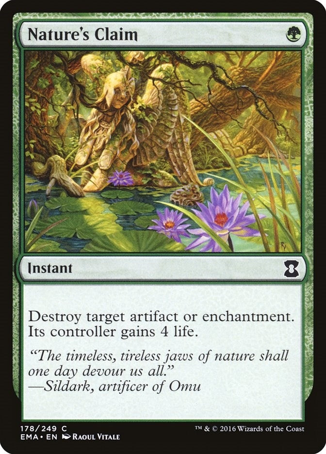Nature’s Claim (178) [EMA] - MTG Single