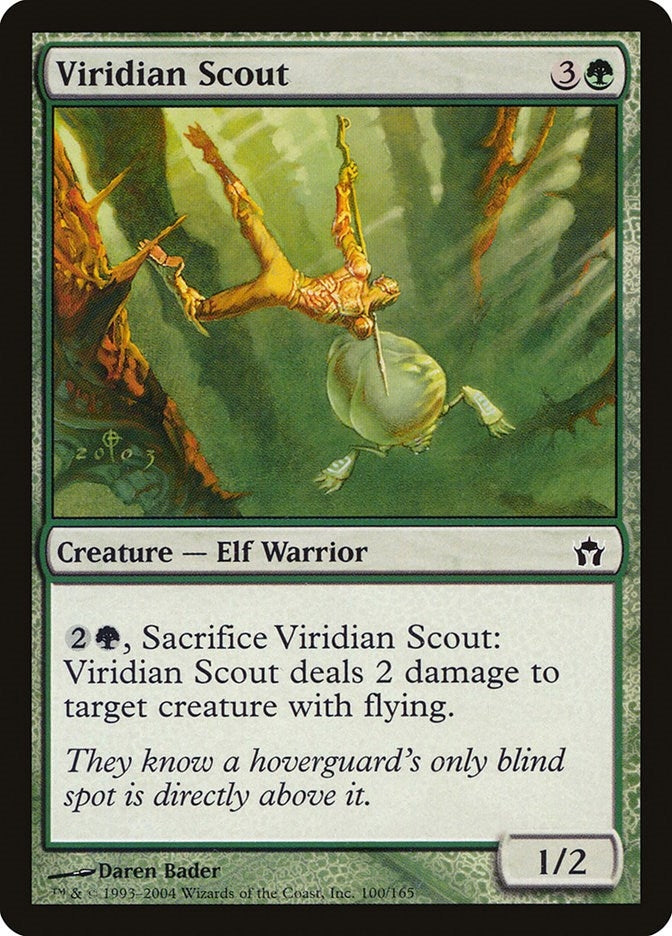 Viridian Scout (100) [5DN] - MTG Single