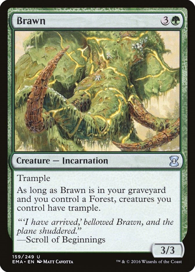Brawn (159) [EMA] - MTG Single
