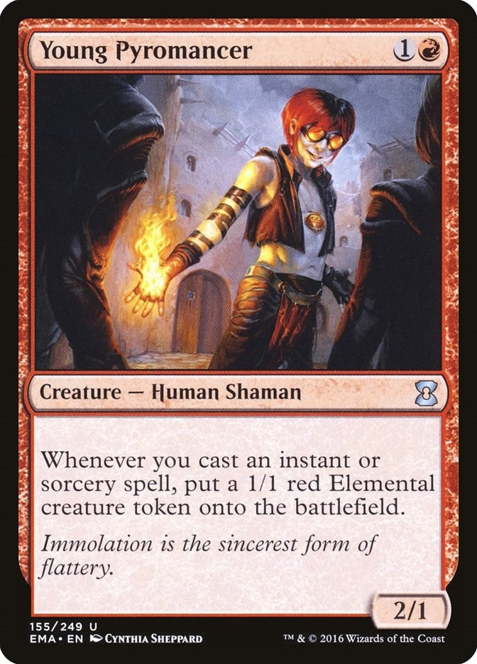 Young Pyromancer (155) [EMA] - MTG Single