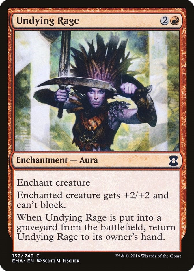 Undying Rage (152) [EMA] - MTG Single
