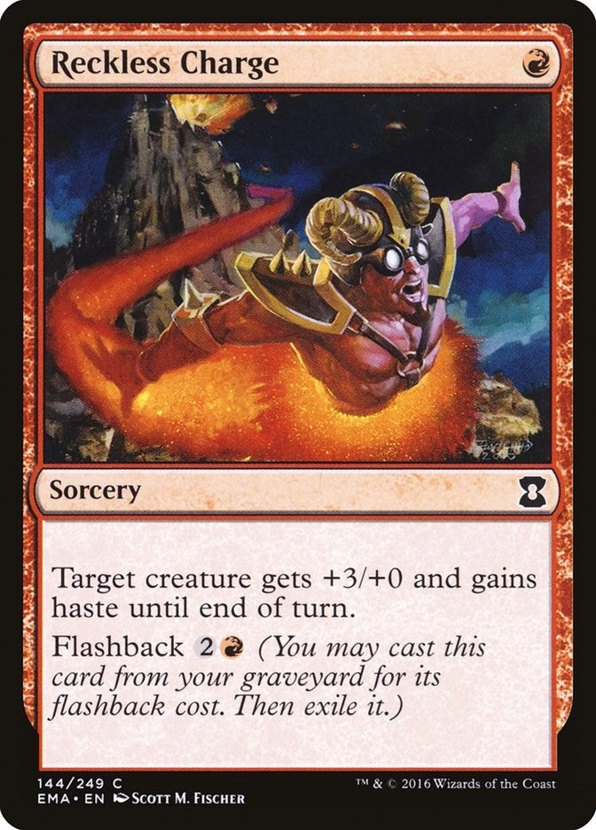 Reckless Charge (144) [EMA] - MTG Single