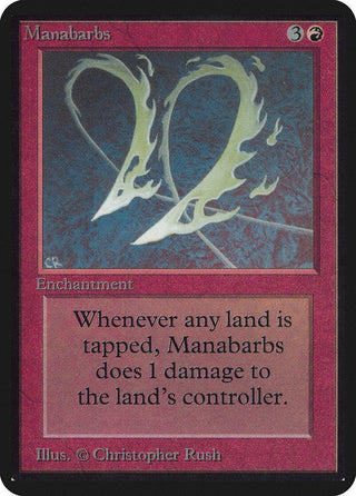Manabarbs [LEA] - MTG Single