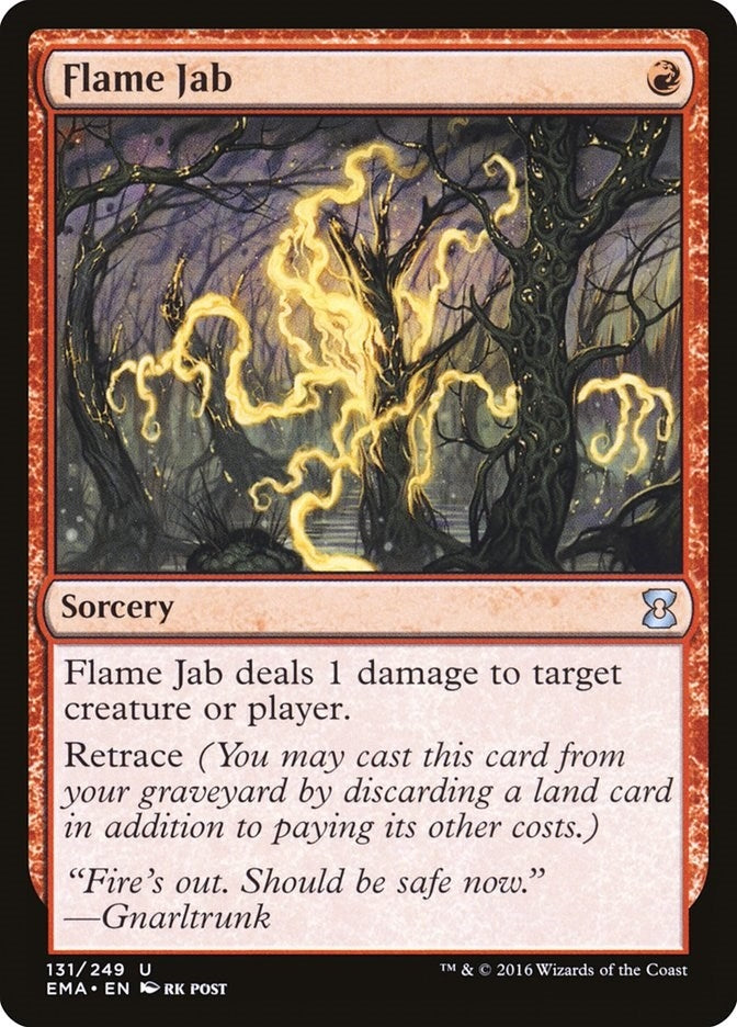 Flame Jab (131) [EMA] - MTG Single