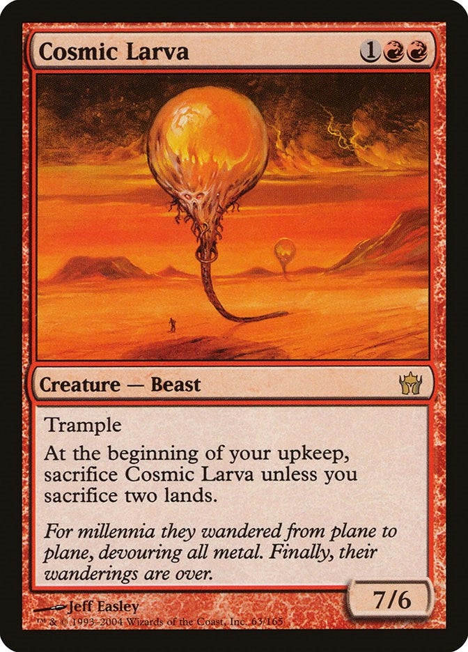 Cosmic Larva (63) [5DN] - MTG Single