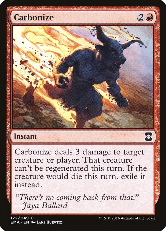 Carbonize (122) [EMA] - MTG Single