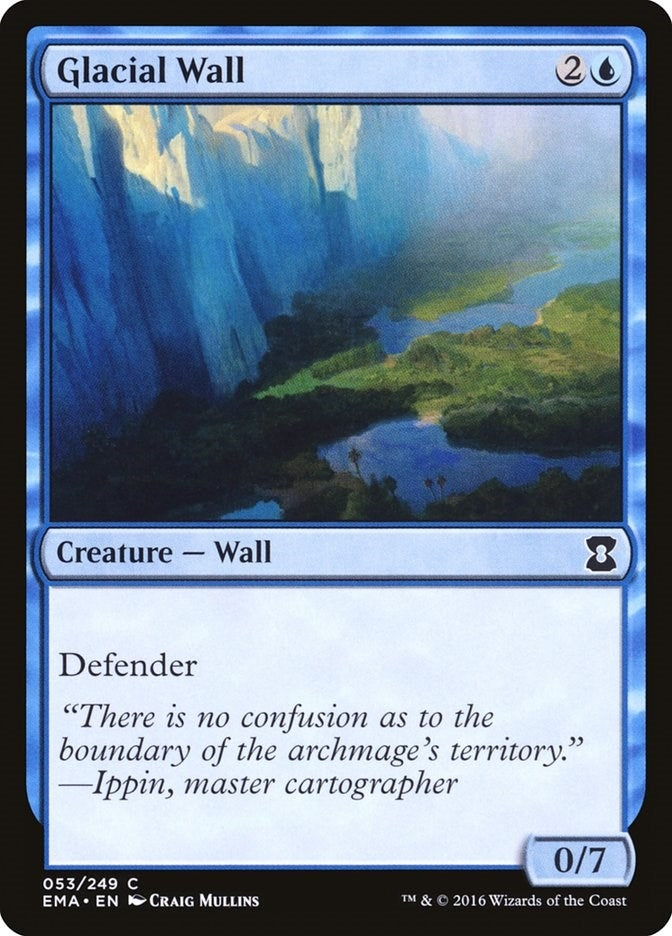 Glacial Wall (53) [EMA] - MTG Single