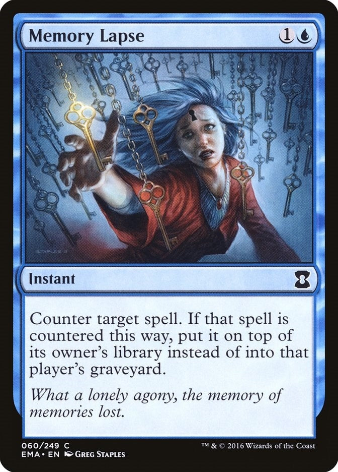 Memory Lapse (60) [EMA] - MTG Single