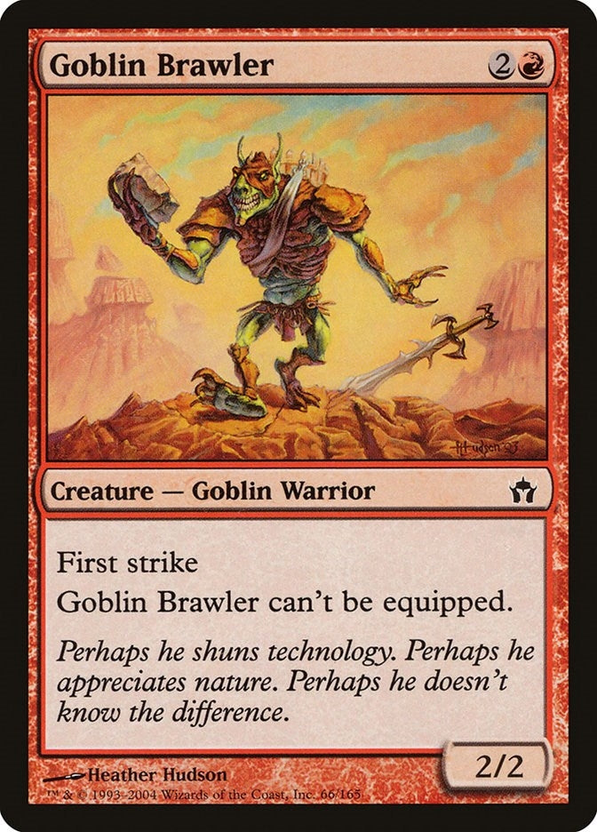 Goblin Brawler (66) [5DN] - MTG Single