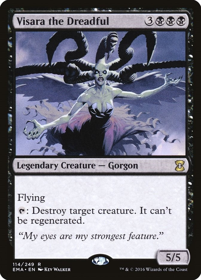 Visara the Dreadful (114) [EMA] - MTG Single