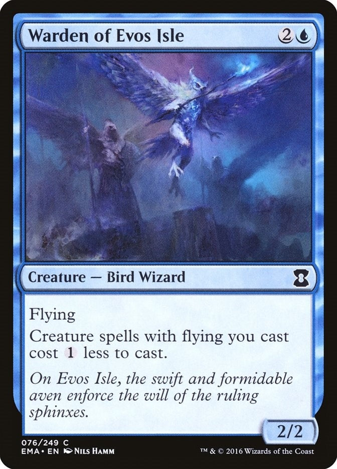 Warden of Evos Isle (76) [EMA] - MTG Single